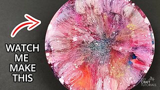 WATCH ME RESIN A GORGEOUS ALCOHOL INK PETRI DISH COASTER