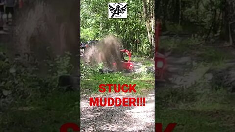 Lifted Jeep Swallowed by a Mud Hole! Stuck in the Swamp #shorts #offroad