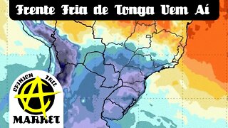 O INVERNO VULCÂNICO de Tonga vai trazer MUITO FRIO nos próximos dias