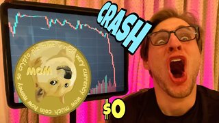 Is Dogecoin ABOUT TO CRASH? ⚠️