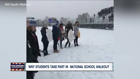 WNY students participate in national walkout