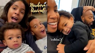 Kelly Rowland's Son Noah Says Daddy For The 1st Time! 😁