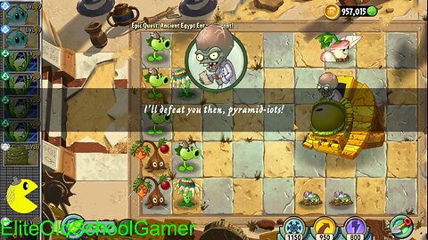 Plants vs Zombies 2 - Epic Adventure Quest - Ancient Egypt Entanglement - August 2024