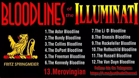 Fritz Springmeier - Bloodlines Of The Illuminati (1990 Interview)