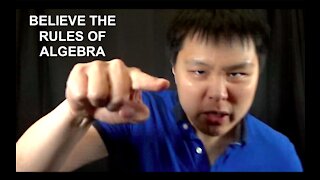 Caveman Chang PLEDGES to the 7 Rules of Algebra