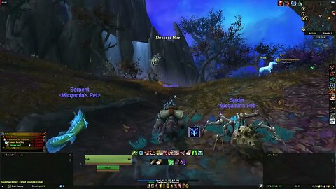 World of Warcraft Shadowlands Forest Disappearances