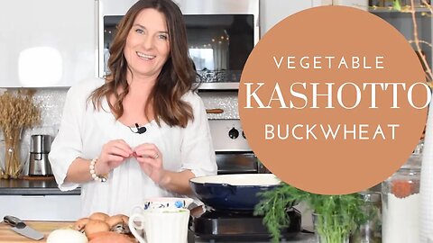 Simple and Delicious One Pot Vegetable Buckwheat Kashotto!