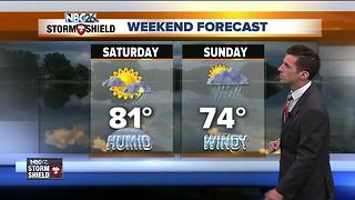 More storm chances this weekend