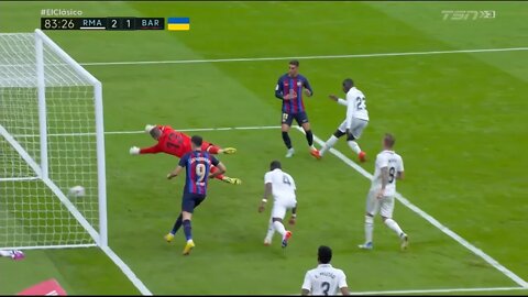 Ferran Torres Goal vs Real Madrid in El Clasico Today (2 - 1)