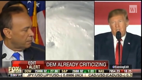 Watch: In Deranged Interview, Dem Rep Blames Trump for Hurricane Aftermath That Hasn’t Happened Yet