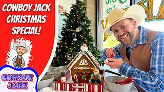 Cowboy Jack Christmas Special | Gingerbread House Decorating Fun for Kids