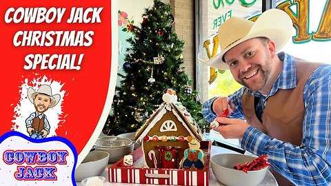 Cowboy Jack Christmas Special | Gingerbread House Decorating Fun for Kids