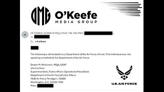 US Air Force | DEI (James O’Keefe | #OMG) | Check Description 🍿🐸