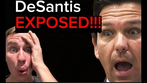 🚨JUST IN-DESANTIS WILL NOT RECOVER FROM THIS!!!🚨