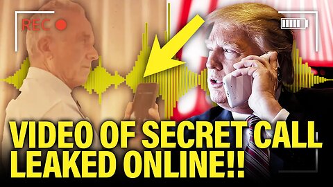 RAW: President Trump on a Call with RFK Jr. After the Failed Assassination Attempt!