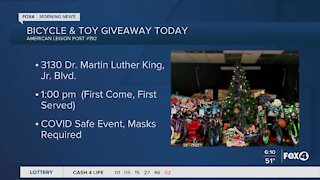 Bicycle & Toy giveaway
