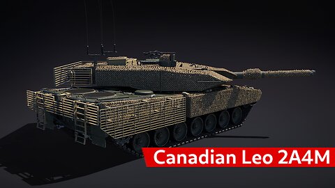 Canada jumps in the German tree! ~ Leopard 2A4M CAN Premium [War Thunder Next Major Update Devblog]