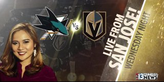VGK headed to San Jose for first playoff game