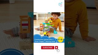 Fisher-Price Little People Load Up Learn Construction Set! #viral #kidstoys #shorts