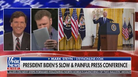 Mark Steyn's Reaction to Biden's Press Conference is PRICELESS