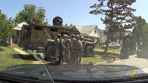 Body Cam Footage Shows Oklahoma City PD Officer Shot During Standoff with Armed Suspect