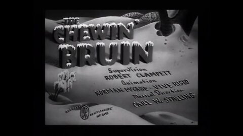 1940, 6-9, Looney Tunes, The Chewin’ Bruin