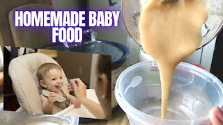 Making Homemade Baby Food | Victorious Mama