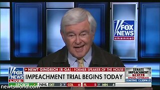 Newt Gingrich Fox and Friends Jan 21 2020 About Donald Trump Clip 1