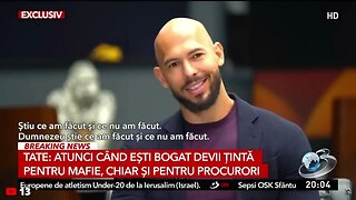 Andrew Tate's FULL INTERVIEW with Romanian CNN (Part 1 & 2)