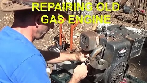 Cleaning Carburetor On Old 11 HP Briggs & Stratton Engine