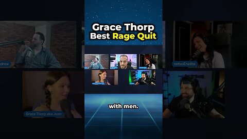 Grace Thorp Rage Quits, Panel Erupts In Laughter