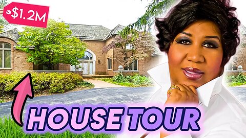 Aretha Franklin | House Tour | IN MEMORY | Her 2 Detroit Mansions