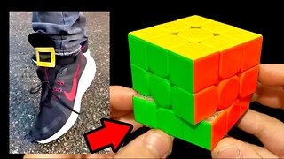 Rubik’s cube but BUCKLE MY SHOE 👟