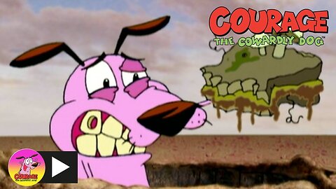 Courage The Cowardly Dog: Cursed Book | Cartoons