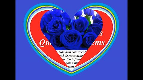 Bom dia meu amor, trouxe um buquê de rosas azuis para você, te amo! [Mensagem] [Frases e Poemas]