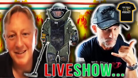 BOMB Disposal Technicians - The UNTOLD Story | LIVE Q&A | Chris Hunter | Bought The T-Shirt Podcast