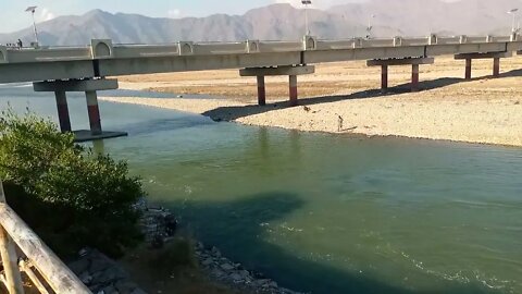 Beautiful view of River Swat kpk