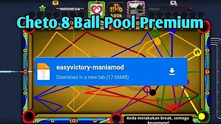 GARIS PANJANG OTOMATIS 8 Ball Pool Mos Update Terbaru No Root Anti Banned