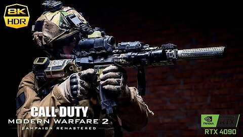 COD Modern Warfare 2 RTX4090 in 8K (120 FPS) Realistic UHD Graphics 2023 1080p
