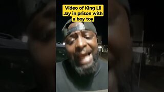 video of King Lil Jay in prison with a boy toy #chicago #lofrmdago #supportdaguys