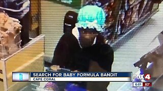 Video: Bonnet-wearing man steals baby formula from Publix