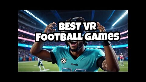 I Found The Best VR Football Game!