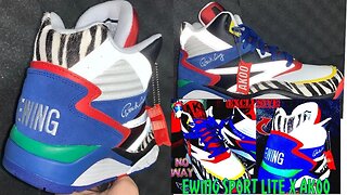 “Ewing Sport Lite X AKOO" Review: Limited Edition Sneaker Unboxing!