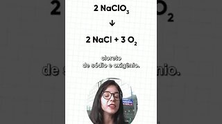 Como oxigênio é produzido nas máscaras dos aviões comerciais através de reações quimicas.