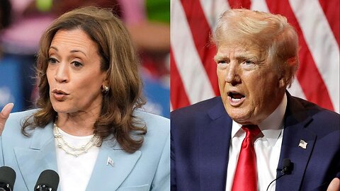 Harris taunts Trump for refusing to commit to debate