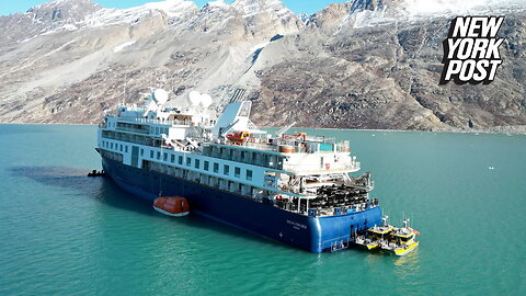 Luxury cruise ship charging $33K per person stranded in freezing Arctic