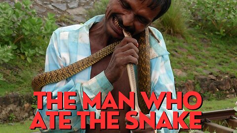 People who cut snakes and eat them.