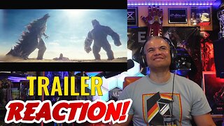 GODZILLA x KONG Official Trailer #2 - REACTION