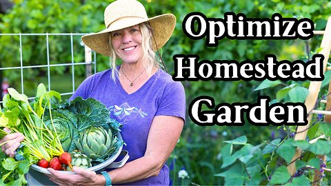 How We Optimize Our Homestead Garden and Preserve the Bounty