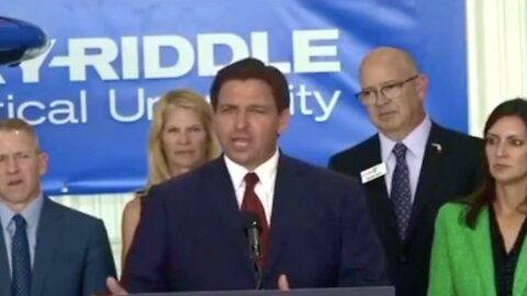 Florida Gov. Ron DeSantis BLASTS Biden On Illegal Aliens